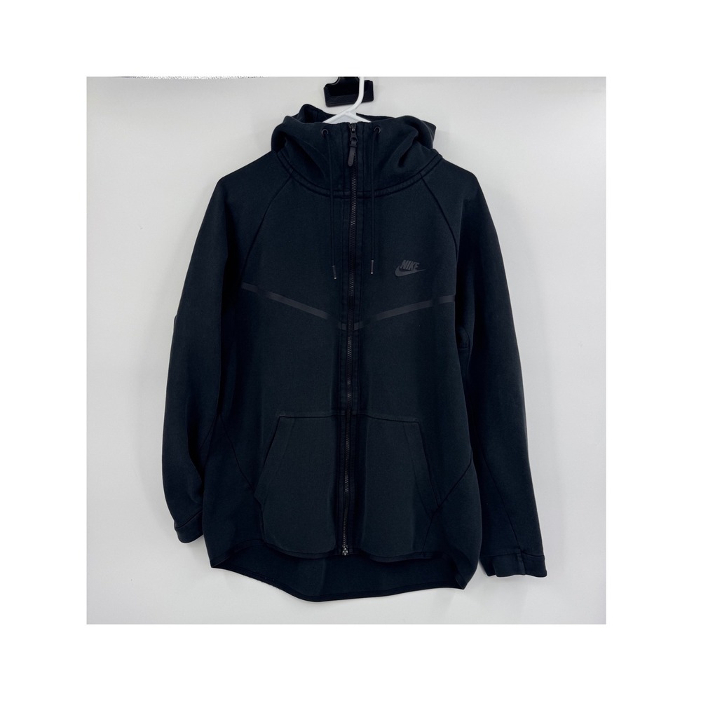 Nike Tech Fleece Windrunner Full Zip Hoodie Mens XL Black 805144-010